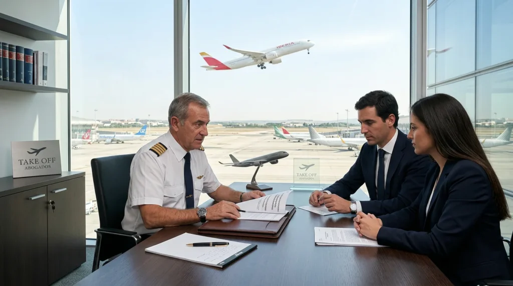 Jubilación piloto España y cómputo de años cotizados en el extranjero